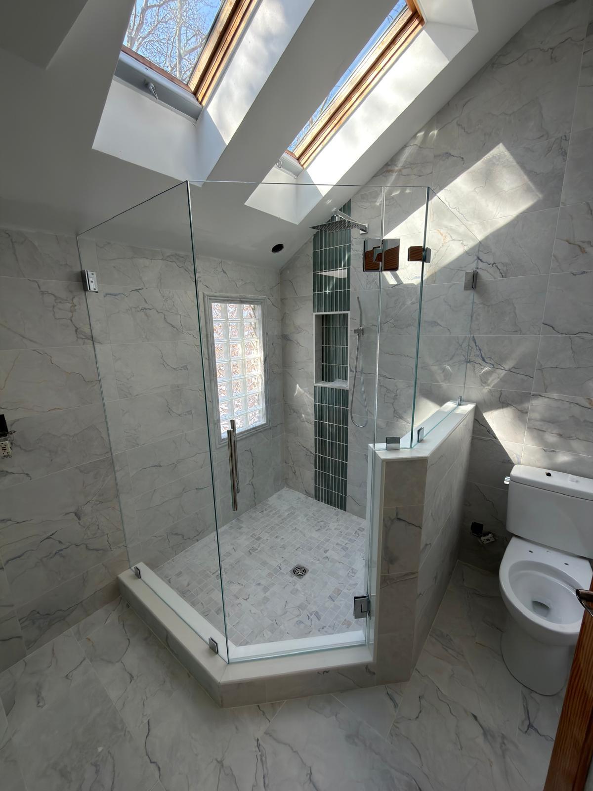 FRAMELESS SHOWER ENCLOSURES